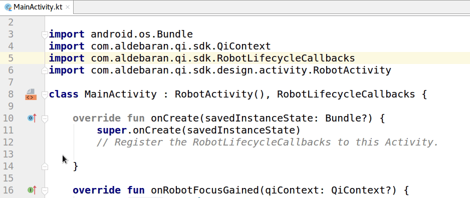 Use Alt+Enter to fix unresolved reference adding the proper import statement