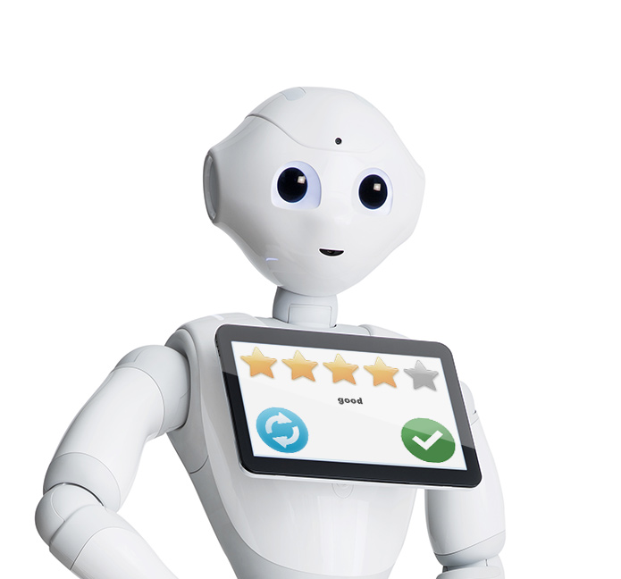 In the final project a human operator can score Pepper's movement in the robot's tablet and help Pepper to correct behaviour and minimize mistakes. Scoring Pepper on the tablet