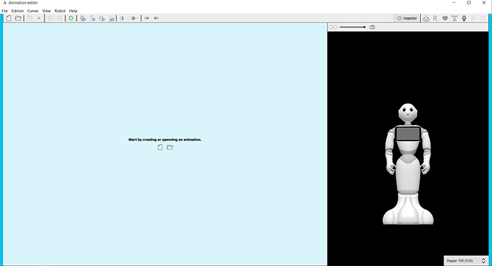 Freshly opened Animation Editor