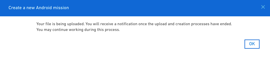 Popup on upload validated Popup on upload validated