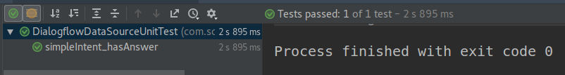 screenhots of successful tests